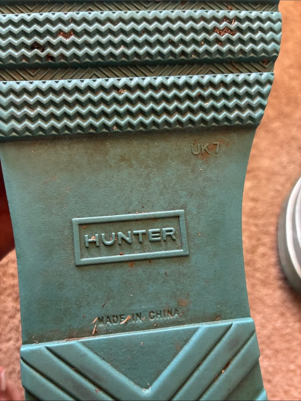 Hunter Women's Original Play Short Nebula Metallic Rain Boots Size 9